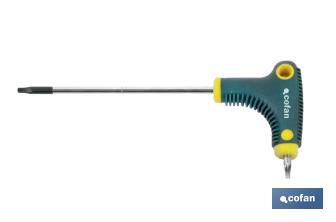 "T" handle, Torx tip screwdriver - Cofan