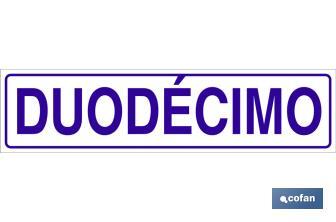 Duodécimo - Cofan