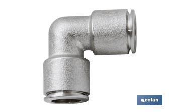 Metallic elbow fitting - Cofan