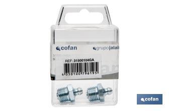 Ingrassatore dritto. Blister standard. - Cofan