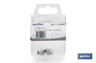 Kegelchmiernippel. Standard Blister - Cofan