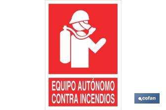 Equipo autónomo contra incendios - Cofan