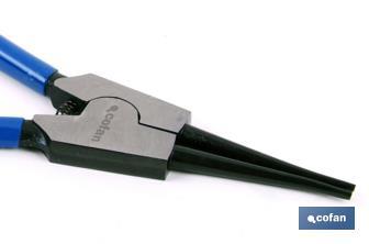 Pinza alicate Seeger exterior recto - Cofan