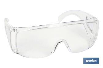 Safety glasses | Typical Model | Protection against impacts | Fixed arms - Cofan