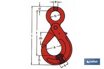 Hohe Sicherheit -Haken G-80 - Cofan