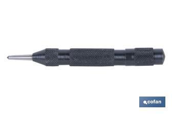 Granete automático | Fabricado en materiales de alta calidad | Medidas del punzón/granete: 4 mm - Cofan