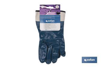 Nitril-Handschuhe in Blau - Cofan