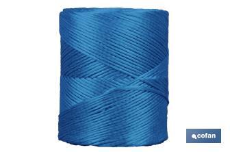 Blue synthetic raffia thread - Cofan