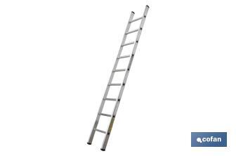 Aluminium ladder 1 step EN 131 - Cofan