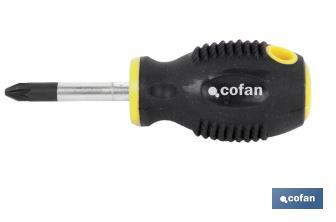 Destornillador corto de carrocero DIN 5262, 5265 y ISO 8764-1 - Cofan