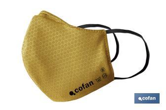 Mascarillas de tela reutilizables | Con 3 capas de filtración | Diferentes colores - Cofan