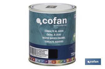 Ecological water-based enamel | 750ml | Several colours - Cofan