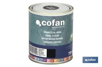 Ecological water-based enamel | 750ml | Several colours - Cofan