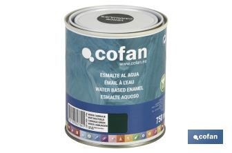 Ecological water-based enamel | 750ml | Several colours - Cofan