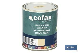 Ecological water-based enamel | 750ml | Several colours - Cofan