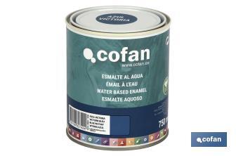 Ecological water-based enamel | 750ml | Several colours - Cofan