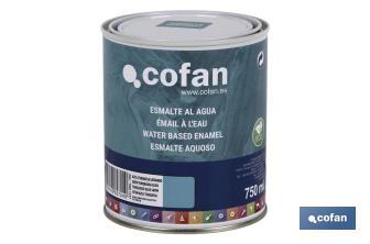 Ecological water-based enamel | 750ml | Several colours - Cofan