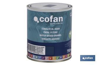 Ecological water-based enamel | 750ml | Several colours - Cofan