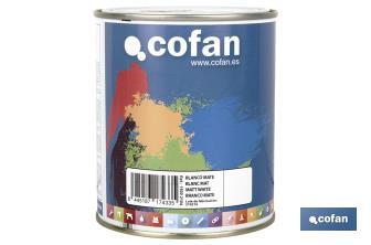 Esmalte Sintético | Em várias Cores | Embalagem 125 ml, 375 ml, 750 ml ou 4 L - Cofan