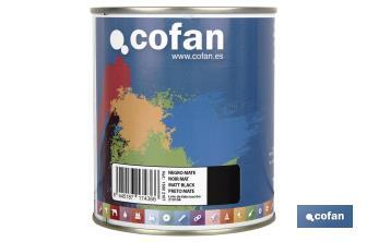 Esmalte Sintético | Em várias Cores | Embalagem 125 ml, 375 ml, 750 ml ou 4 L - Cofan