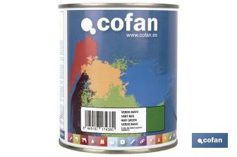 Esmalte Sintético | Em várias Cores | Embalagem 125 ml, 375 ml, 750 ml ou 4 L - Cofan