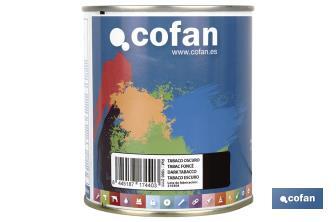 Esmalte Sintético | Em várias Cores | Embalagem 125 ml, 375 ml, 750 ml ou 4 L - Cofan