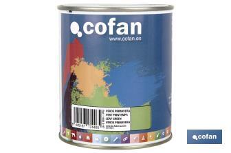 Esmalte Sintético | Em várias Cores | Embalagem 125 ml, 375 ml, 750 ml ou 4 L - Cofan