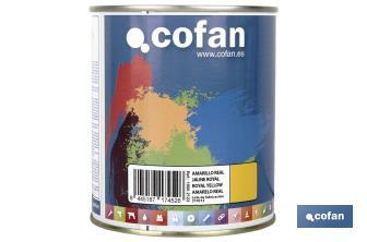 Esmalte Sintético | Em várias Cores | Embalagem 125 ml, 375 ml, 750 ml ou 4 L - Cofan