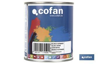Esmalte Sintético | Em várias Cores | Embalagem 125 ml, 375 ml, 750 ml ou 4 L - Cofan