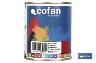 Esmalte Sintético | Em várias Cores | Embalagem 125 ml, 375 ml, 750 ml ou 4 L - Cofan