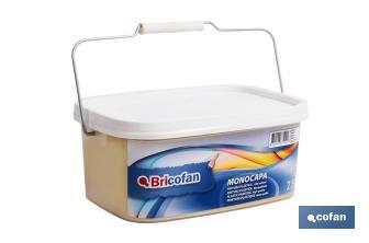 Pintura Plástica Monocapa | Diferentes colores  | Apta para usar en interior - Cofan