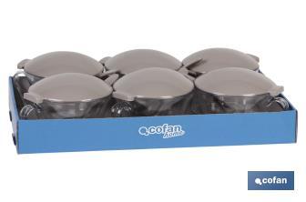 Açucareiro com tampa | Modelo Albahaca | Polipropileno e Poliestireno | Capacidade 120 ml | Varias cores - Cofan