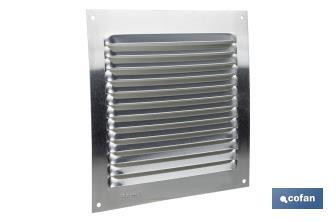 Ventilation grille | Aluminium | Available in various sizes - Cofan