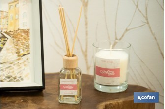 Reed diffuser | Aroma of jasmine | Rattan scent sticks - Cofan