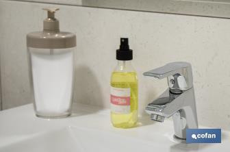 Miscelatore monocomando per lavabo | Modello Ross | Realizzato in ottone | Dimensioni: 13 x 11 x 4,5 cm - Cofan