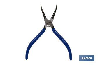 Round nose pliers for internal circlips | High-quality steel | Size: 300mm - Cofan