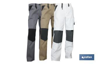 Work Trousers | Lenoir Model | Different Colours | 60% Cotton & 40% Polyester Materials - Cofan