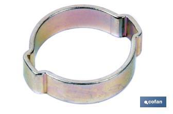 Double ear hose clamps case (350 units) - Cofan