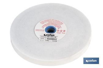 Rectified high quality white millstones. - Cofan