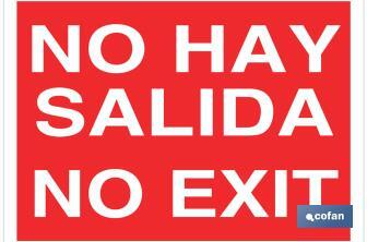 No hay salida. No exit - Cofan