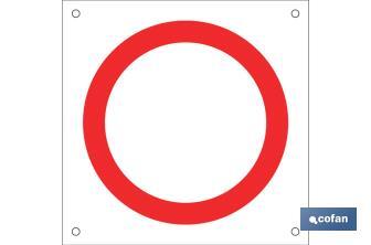 OB05 "Prohibido circular" - Cofan