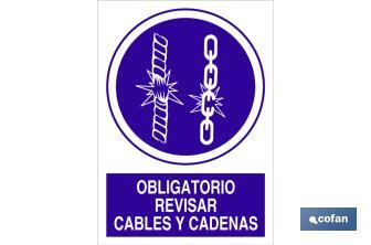 Obligatorio revisar cables y cadenas - Cofan