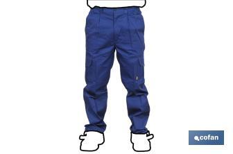 Pantalón de Trabajo Azul Claro - Cofan