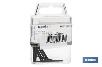 DIN 1481-Flexible Spannstifte. Standard Blister - Cofan