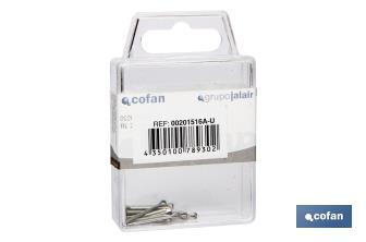 Pins and Clips DIN-94 Standard Blister - Cofan