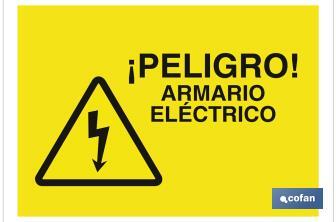 Danger, electrical cabinet - Cofan