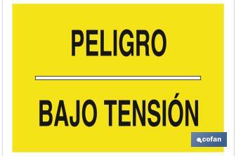 Perigo Baixa tensão - Cofan