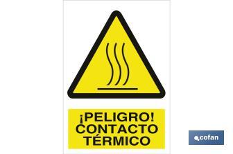 ¡ DANGER ! CONTACT THERMIQUE - Cofan