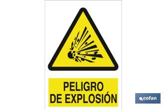 Vorsicht! Explosionsgefährliche Stoffe - Cofan