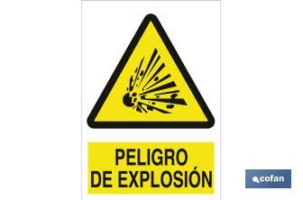 Risk of explosion - Cofan